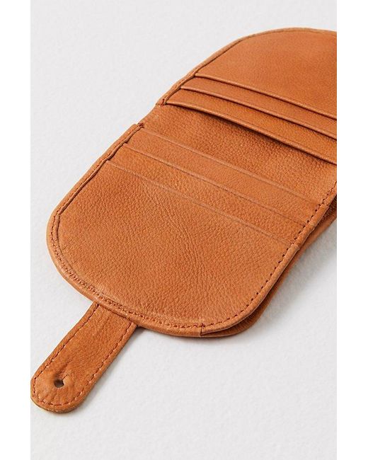 Free People Orange Pulito Pocket Fold