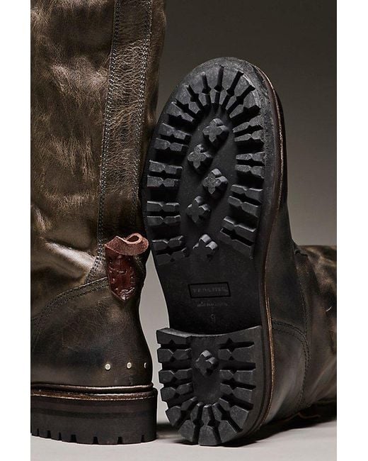 Free People Green Rapids Riding Boots Shoe