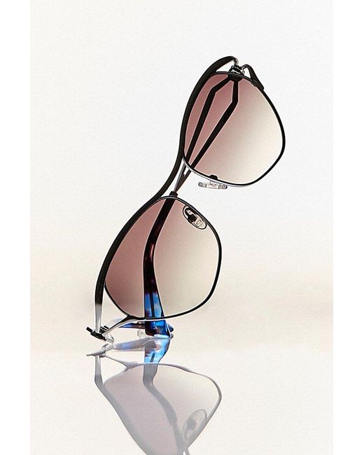 Free People Black Priestly Premium Polarized Sunglasses