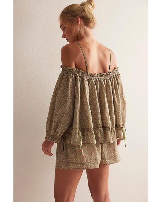 Free People Natural Brighter Days Lounge Set