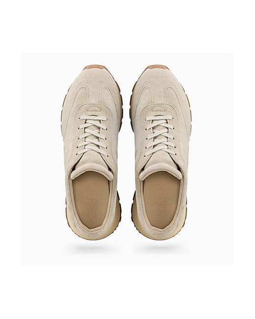 Koio White Retro Runner Sneakers