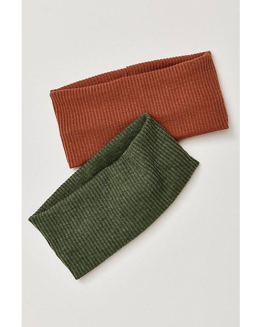 Free People Brown Super Wide Soft Headband