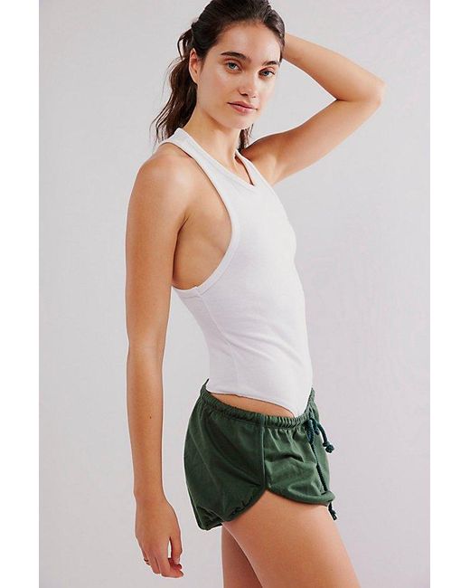 Intimately By Free People Gray Weekend Friend Micro Shorts