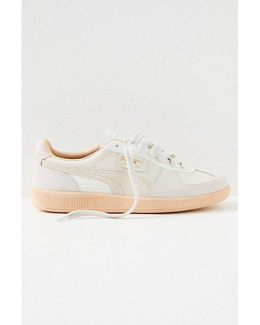 PUMA Palermo Sneakers At Free People In Warm White/alpine Snow, Size: Us 7.5