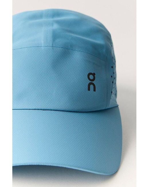 On Shoes Blue Lightweight Cap