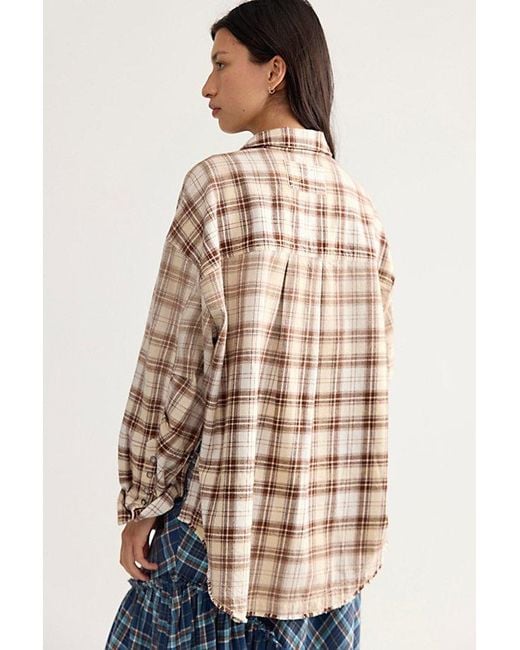 Free People Multicolor We The Free Lexi Plaid Button Down