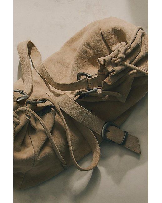 Free People Natural Serena Cinched Shoulder Bag