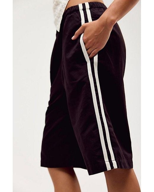 Citizens of Humanity Blue Anais Pull-On Track Shorts