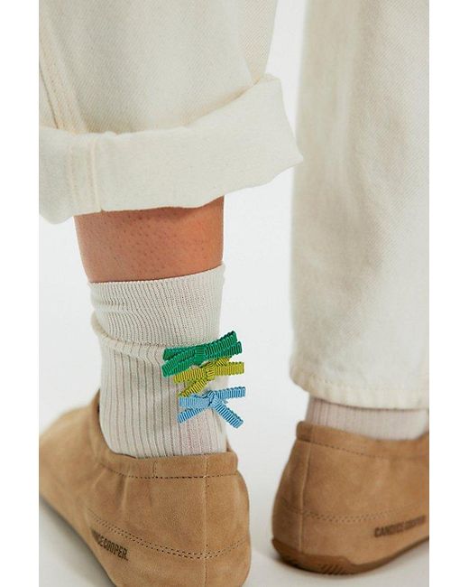 Maria La Rosa White Isla Sock By