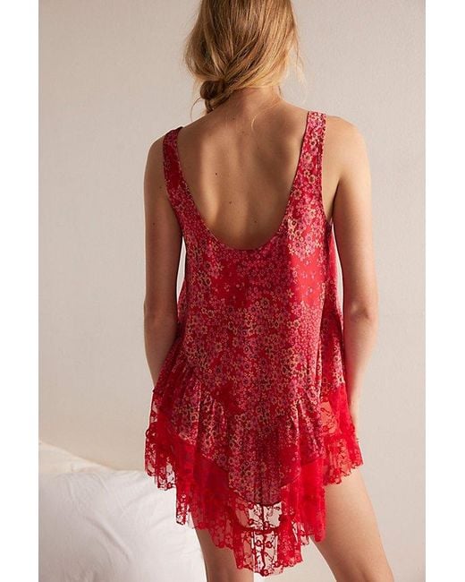 Intimately By Free People Red Young And