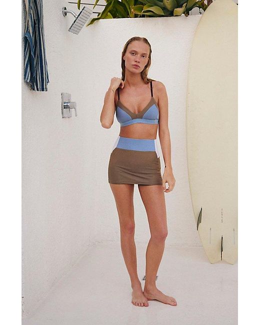 Seea Multicolor Leucadia Bikini Top