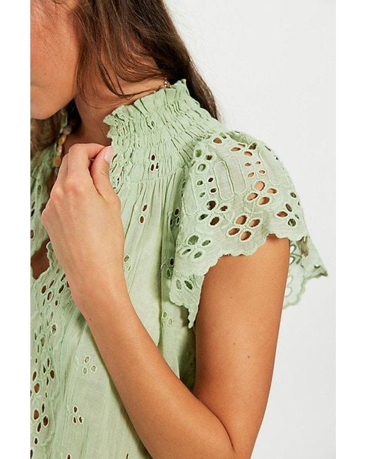 Free People Multicolor Fp One Sigrid Blouse