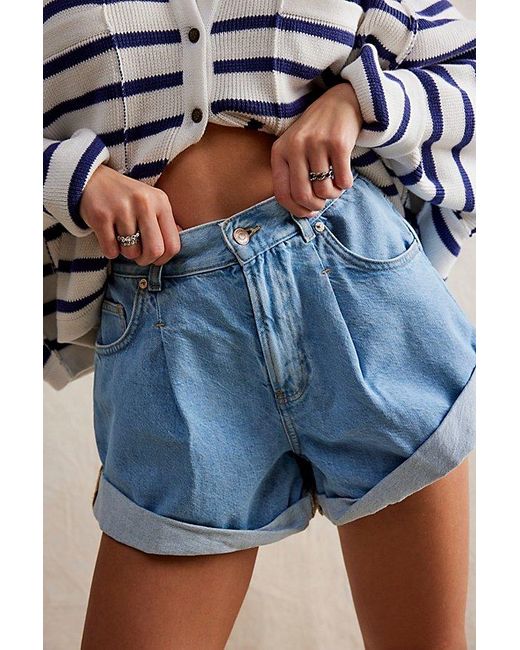 Free People Green We The Free Danni Shorts