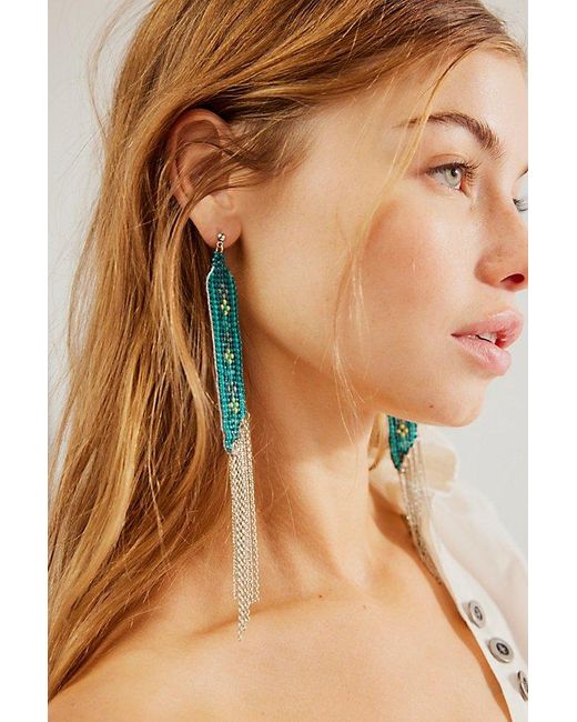 Free People Natural Could You Be Loved Dangle Earrings