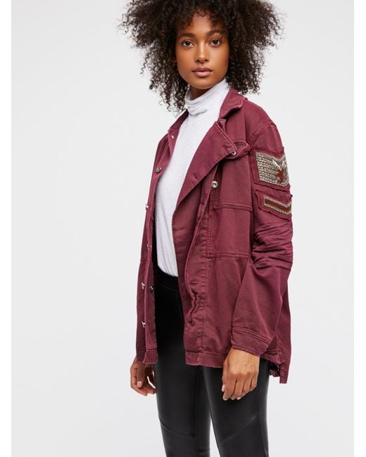 Free people 2025 shirt jacket