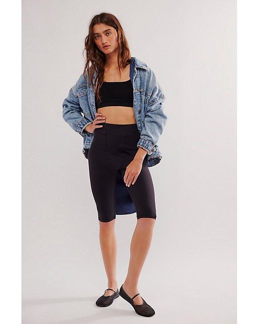 Free People Blue Must Have Capris