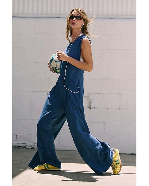 Fp Movement Blue U Back Onesie