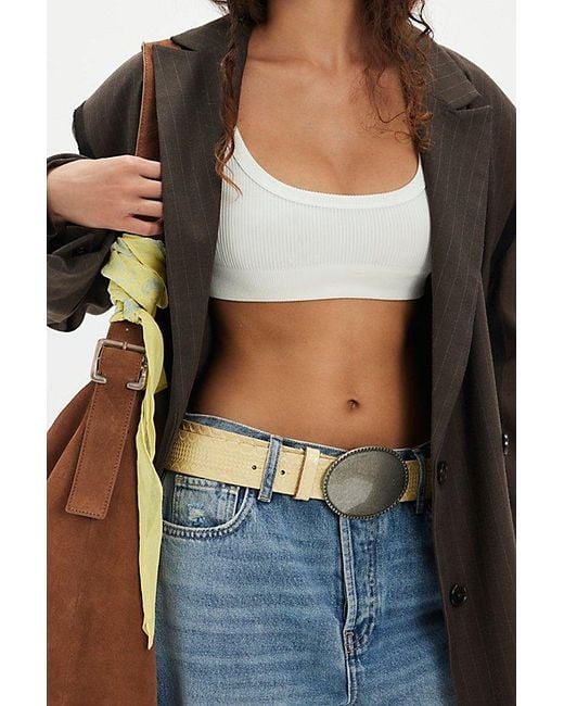 Free People Duke Concho Belt in Brown | Lyst