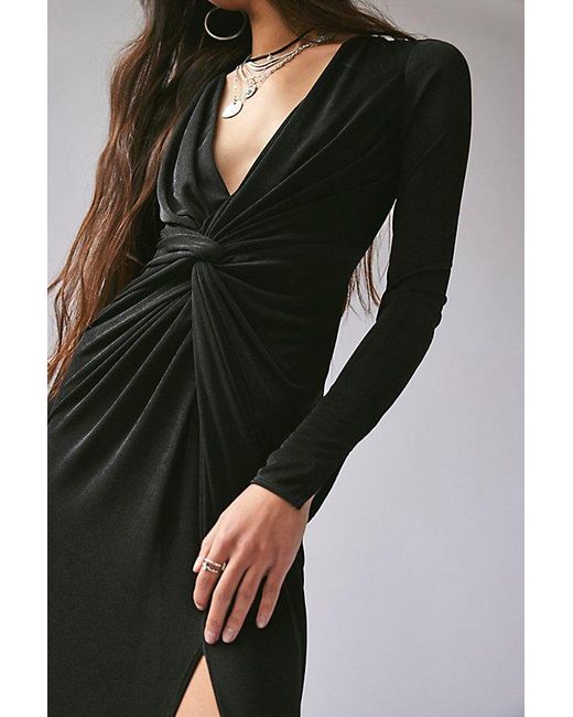 Katie May In A Mood Gown At Free People In Black, Size: Xs
