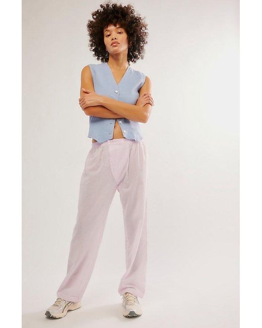 Intimately By Free People Pink Cloud Nine Lounge Trousers