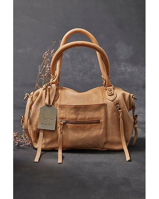 Free People White Baby Emerson Tote Bag