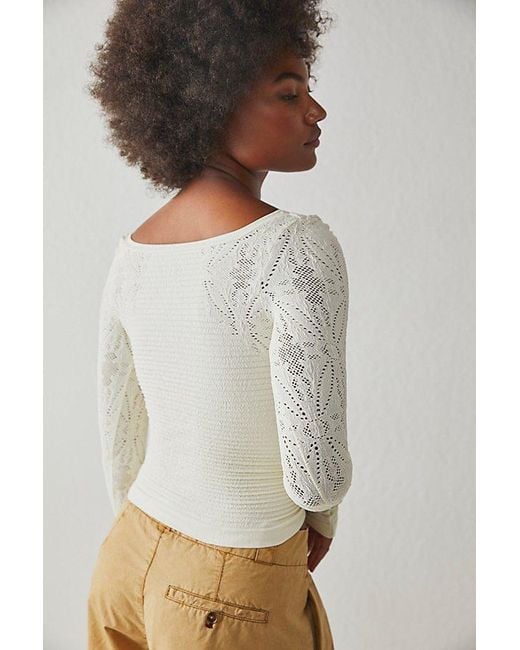 Intimately By Free People Gray So Many Likes Long Sleeve By