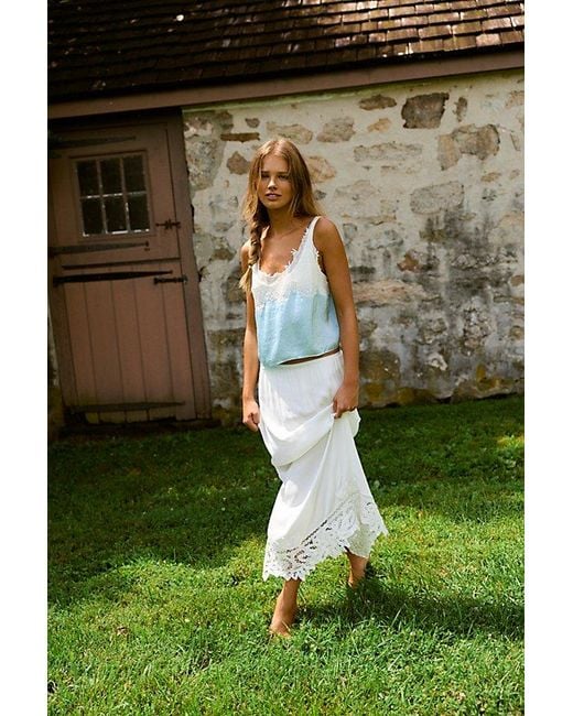 Intimately By Free People Green Carmella Cami By