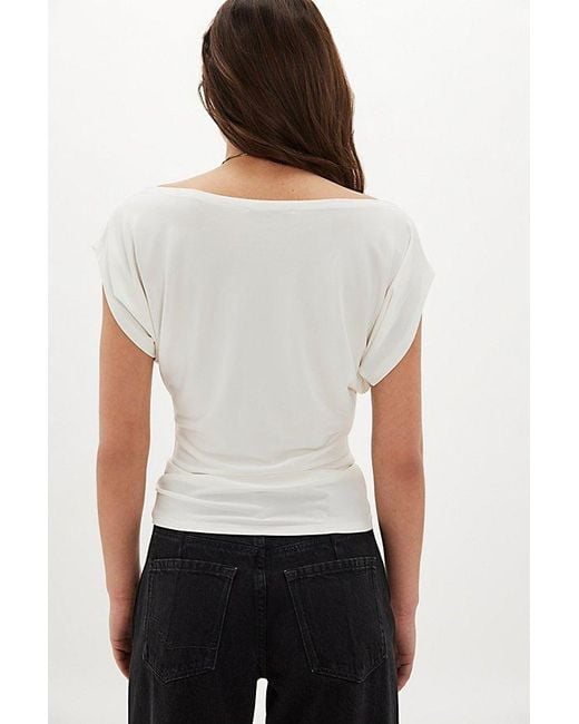 geel White Fletcher Top