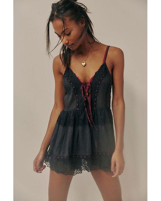 Intimately By Free People Blue Sweet On You Romper By