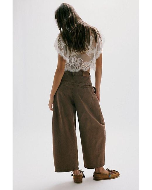 Free People Natural Lay Down Chino Trousers