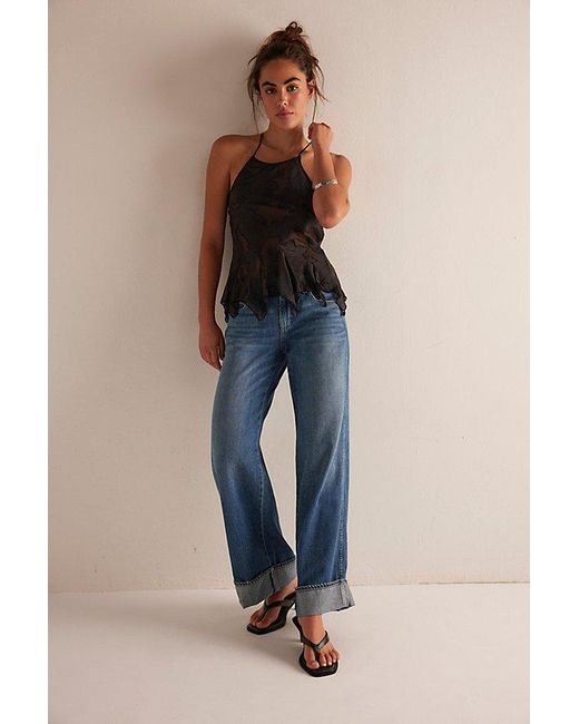 Free People Black Good Trouble Tunic