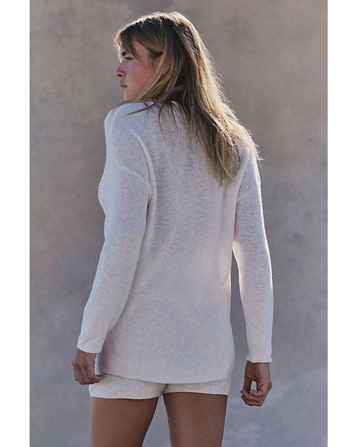 free-est Gray Malibu Solid Surf Co-Ord By