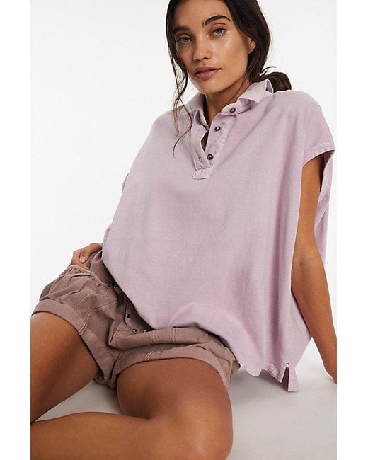 Free People Multicolor Keep On Polo