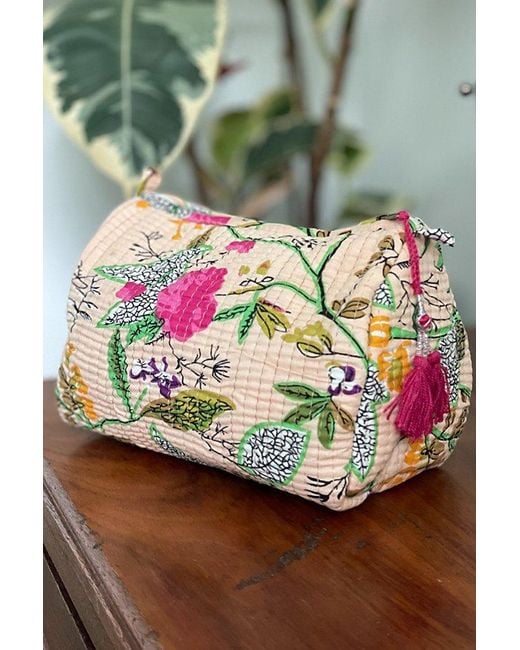 Be Deva Gray Vivan Cosmetic Bag