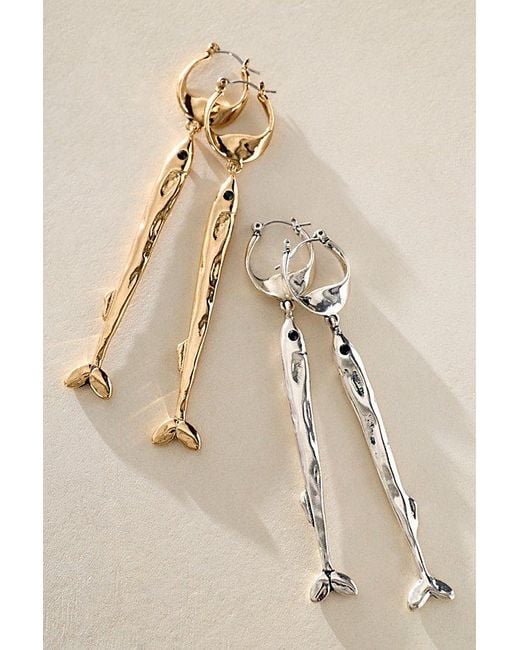 Free People Natural Carter Dangle Earrings