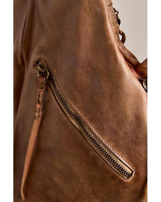 Free People Brown Bronko Backpack