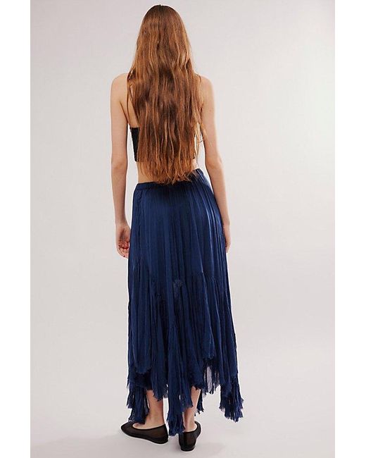 Free People Blue Fp One Clover Skirt