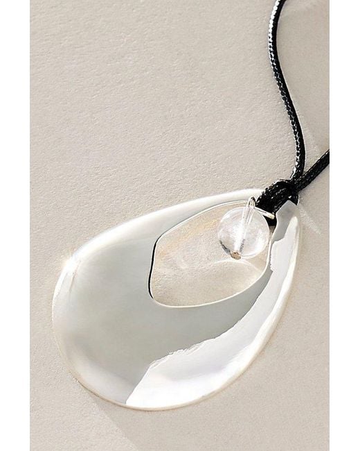 Free People Natural Kori Pendant Necklace