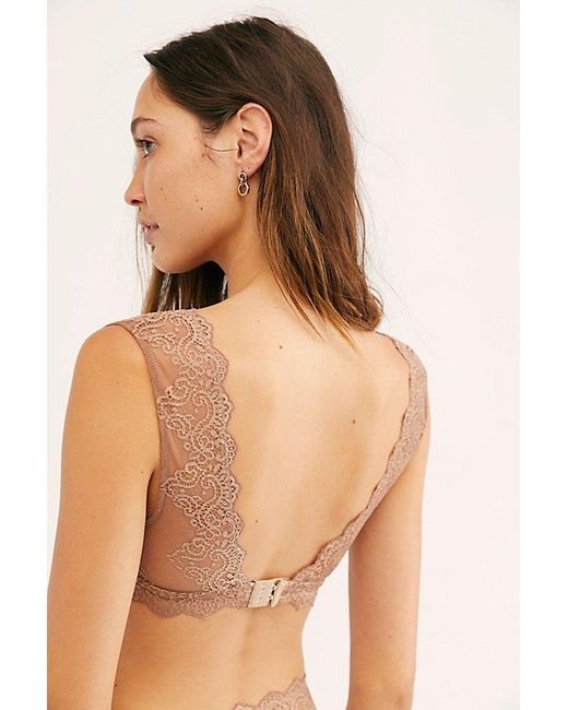 Only Hearts Natural So Fine Lace Tank Bralette