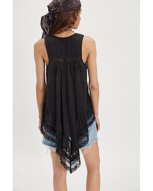 Free People Black Coretta Tunic
