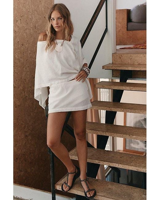 free-est White My Little Micro Mini Skort By