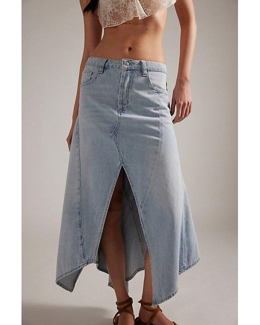 Free People Multicolor Aquarius Maxi Skirt