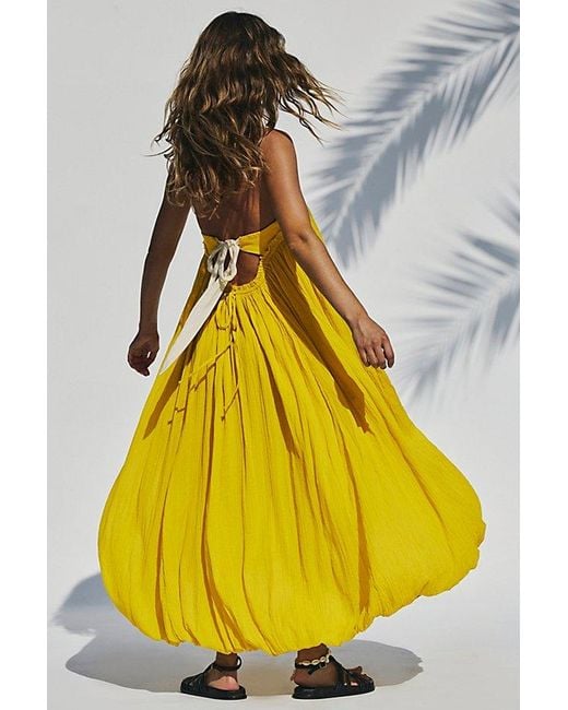 free-est Multicolor Genevieve Midi Dress By