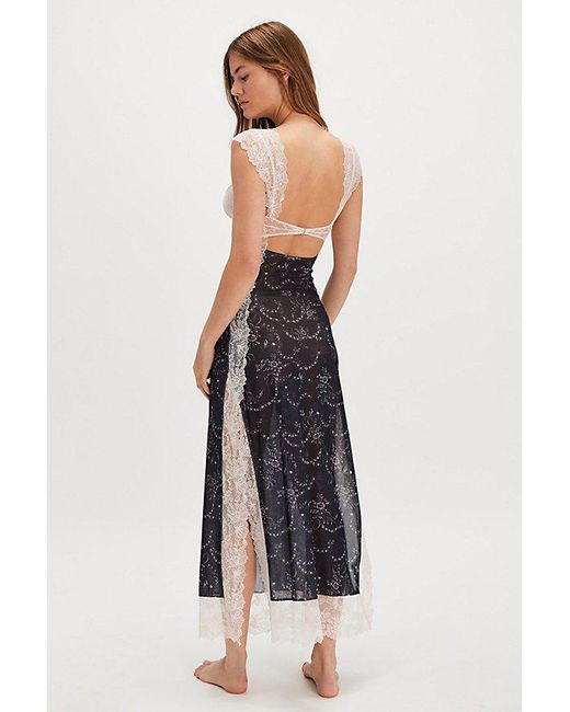 Intimately By Free People Multicolor Suddenly Fine Maxi Slip