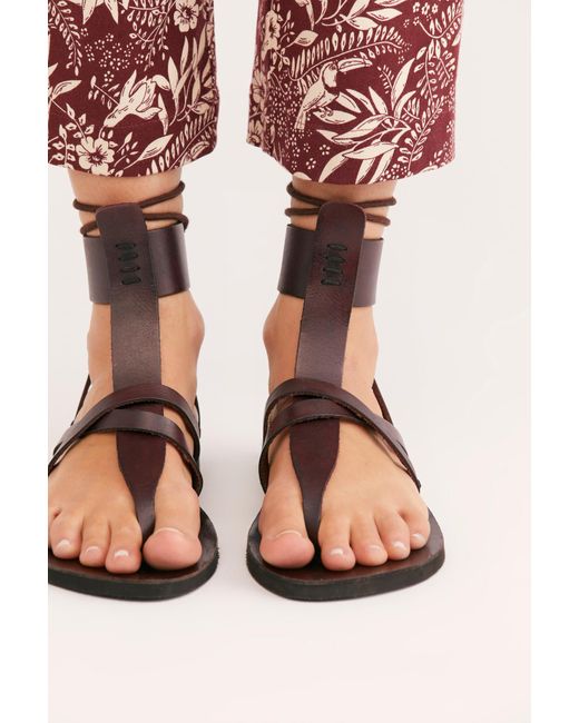 free people wrap sandals