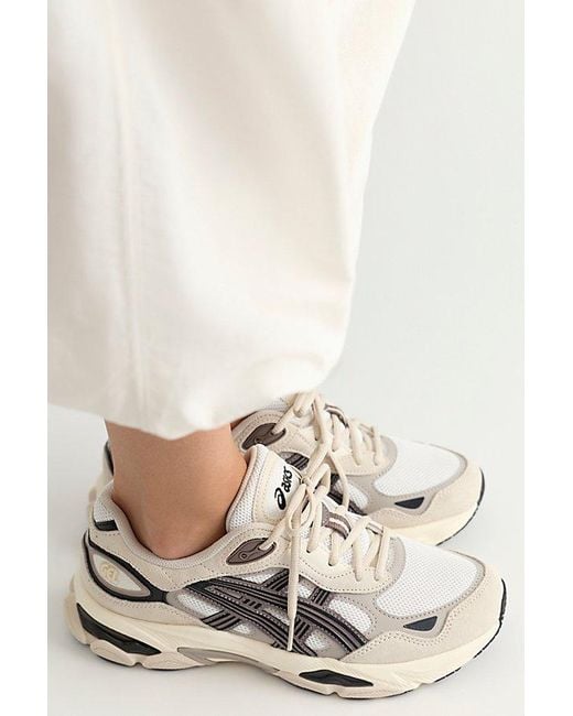 Asics White Gel-Nyc 2.0 Sneakers