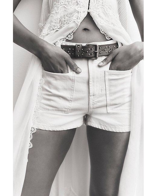 Free People Blue Bettie Sailor Shorts