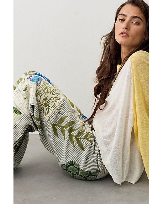 Free People Multicolor Holland Boyfriend Jeans