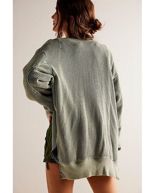 Free People Green Fp One Lupo Bomber Cardi