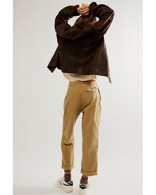Dockers Black Fp X Transnomadica Trousers At Free People In Harvest Gold, Size: 27